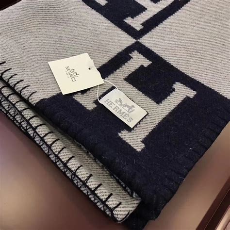 hermes blanket blue|cashmere blanket hermes.